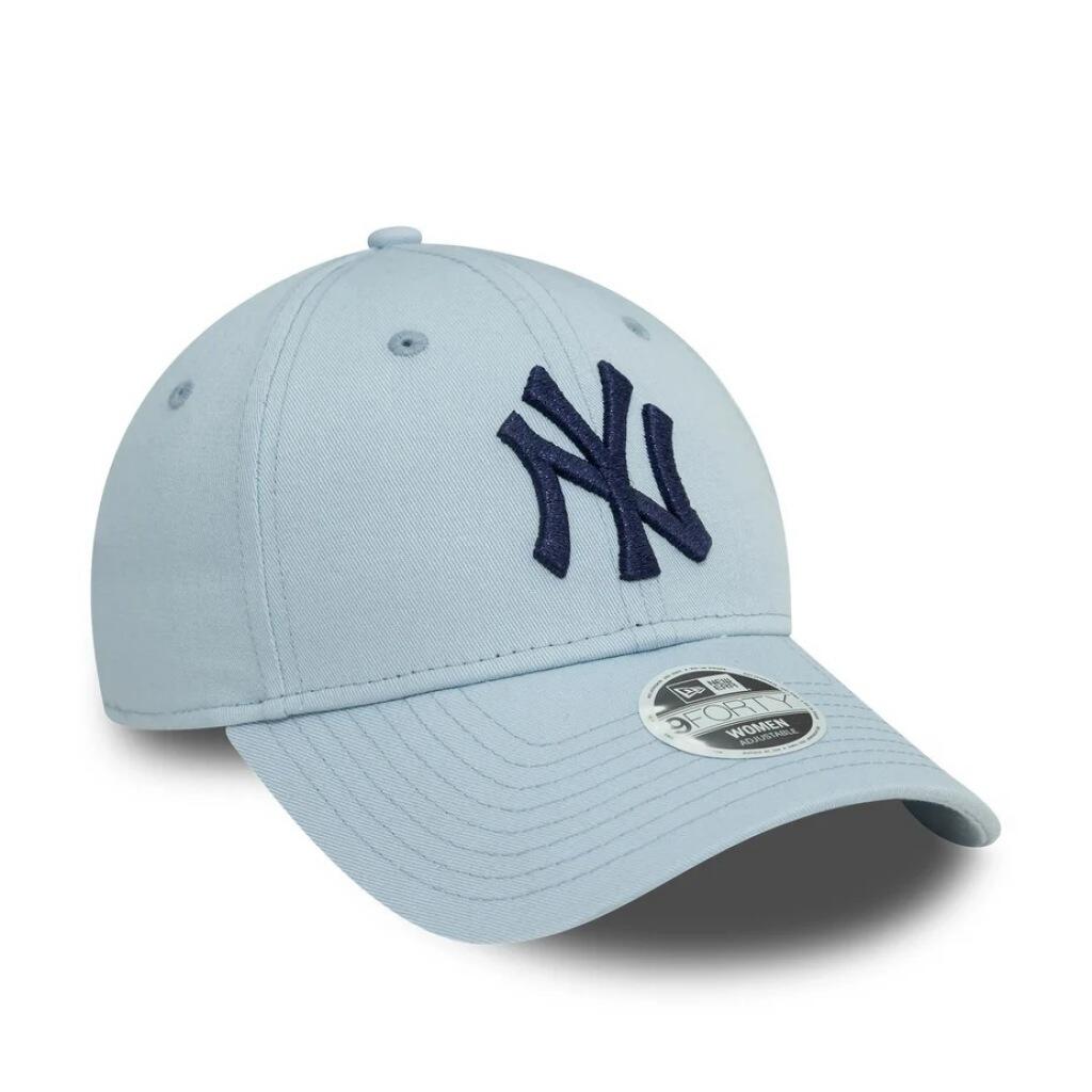 Bonnet New Era Modèle Wmns Metallic Logo 9fort Couleur Bleu 2/5