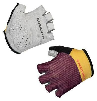 Endura xtract lite women's aubergine purple short gloves