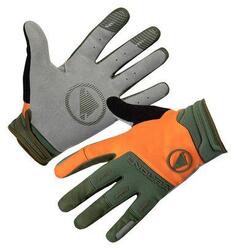 Gants Longs Endura Singletrack Vert / Orange