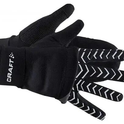 Craft ADV Lumen Hybrid Fleece Mittens Gloves Black Unisex