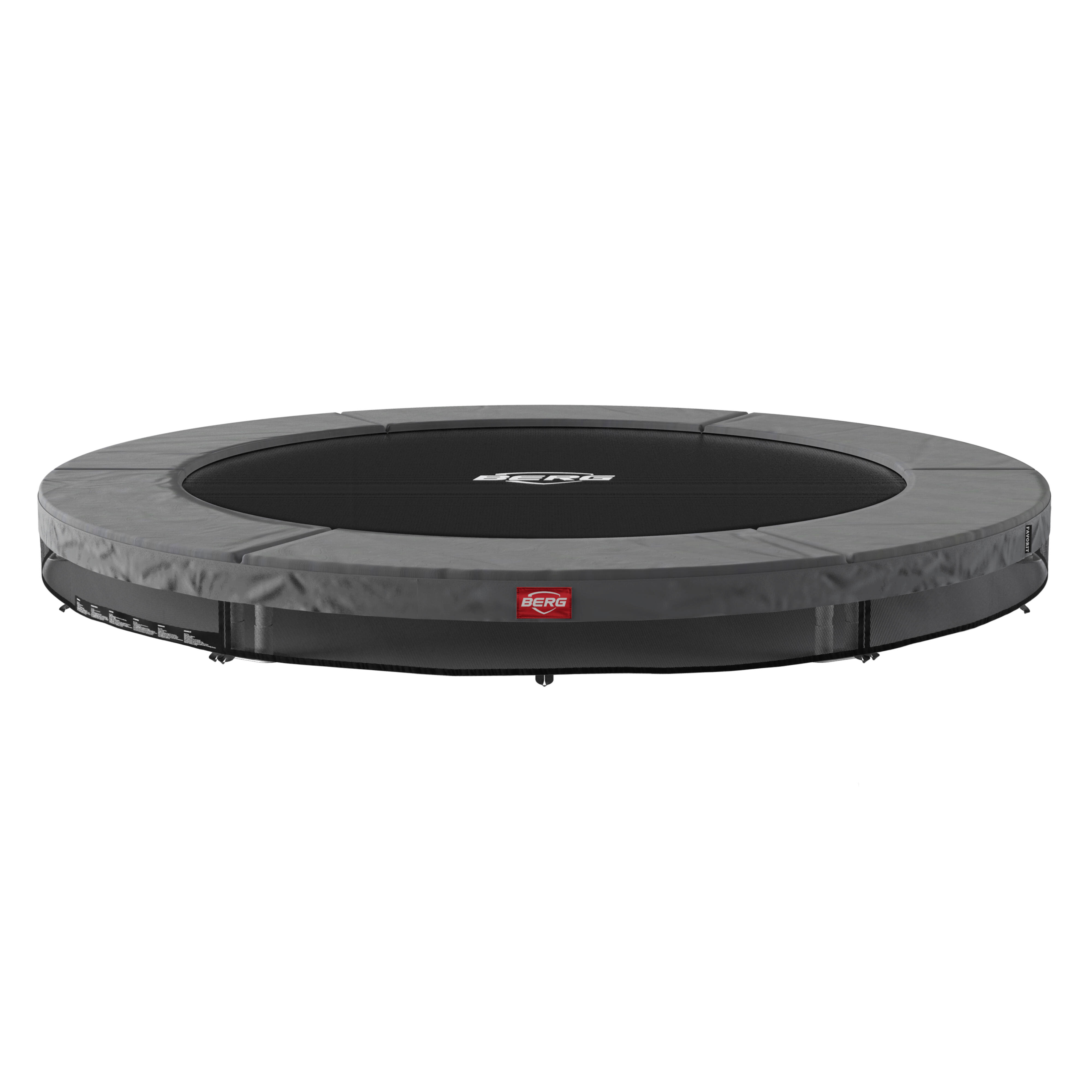 Berg - Trampoline Berg Favorit Inground Ronde 200 Anthracite - Trampoline - 200 Cm - Decathlon