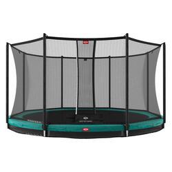 Trampoline+Filet de sécurité BERG Favorit InGround Ronde 330 Vert