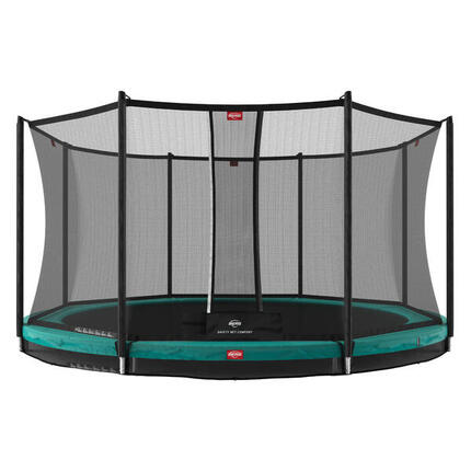 Trampoline+Filet de sécurité BERG Favorit Regular Ronde 430 Vert