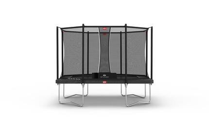 Trampoline+Filet de sécurité BERG Favorit Regular Rectangle 330x220 Noir