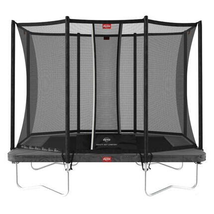 Trampoline+Filet de sécurité BERG Favorit Regular Rectangle 330x220 Noir