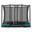 Trampoline+Filet de sécurité BERG Favorit InGround Rectangle 280x190 Vert