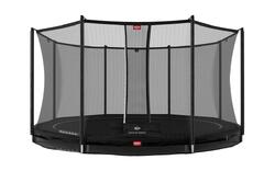 Trampoline+Filet de sécurité BERG Favorit InGround Ronde 380 Noir