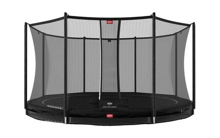 Trampoline+Filet de sécurité BERG Favorit InGround Ronde 380 Noir