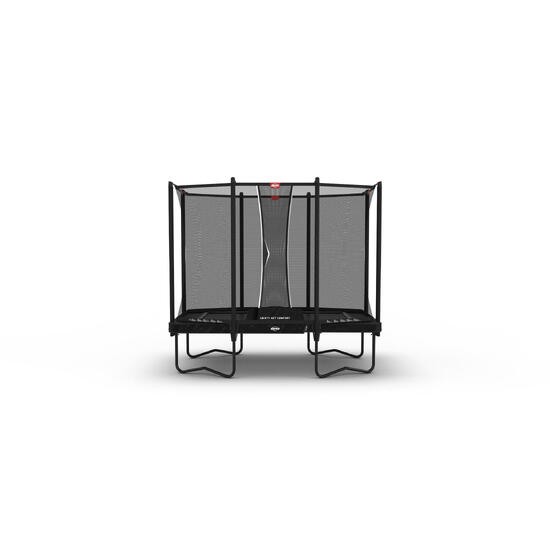 Trampolina + Siatka ochronna BERG Favorit Regularna Prostokątna 280x190 Czarna