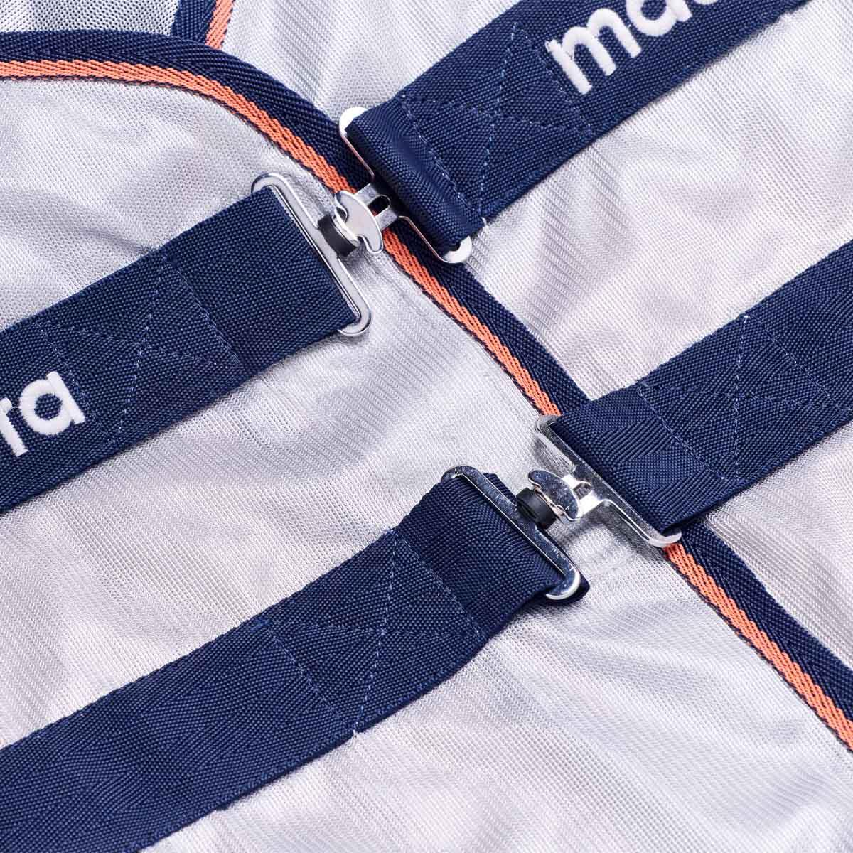 Standard neck fly rug, waterproof upper section white 5/7