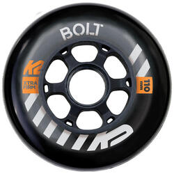 K2 Urban Bolt Roues Roller Pack de 2 - 110mm - Noir
