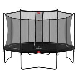 Trampoline+Filet de sécurité BERG Favorit Regular Ronde 430 Noir