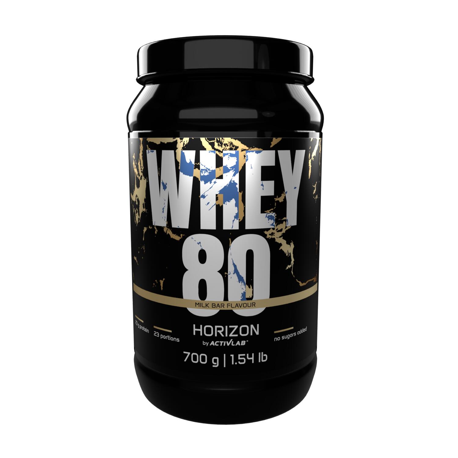 Wysokobiałkowa odżywka WHEY 80 WPC HORIZON Activlab 6/7