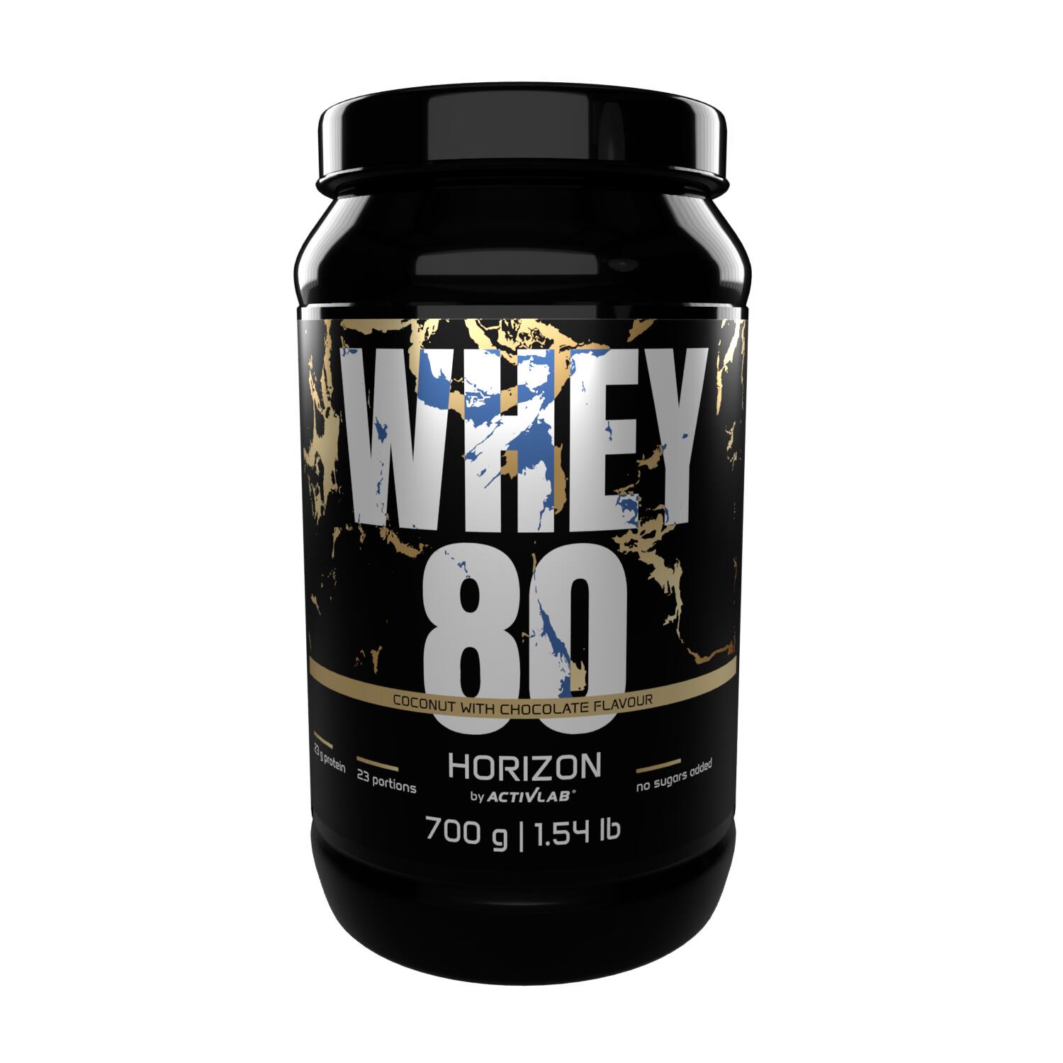 Wysokobiałkowa odżywka WHEY 80 WPC HORIZON Activlab 7/7