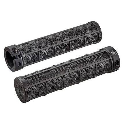 Supacaz Néon Vert Grizips Poignée Lock-On VTT-Vélo tout-32 mm