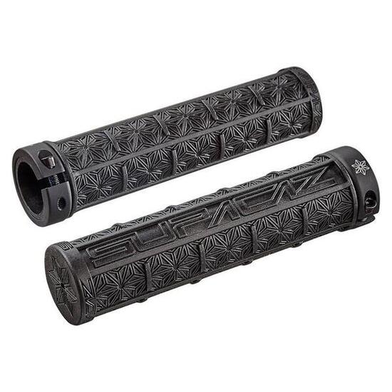 Supacaz Noir Grizips Poignée Lock-On VTT-Vélo tout-32 mm