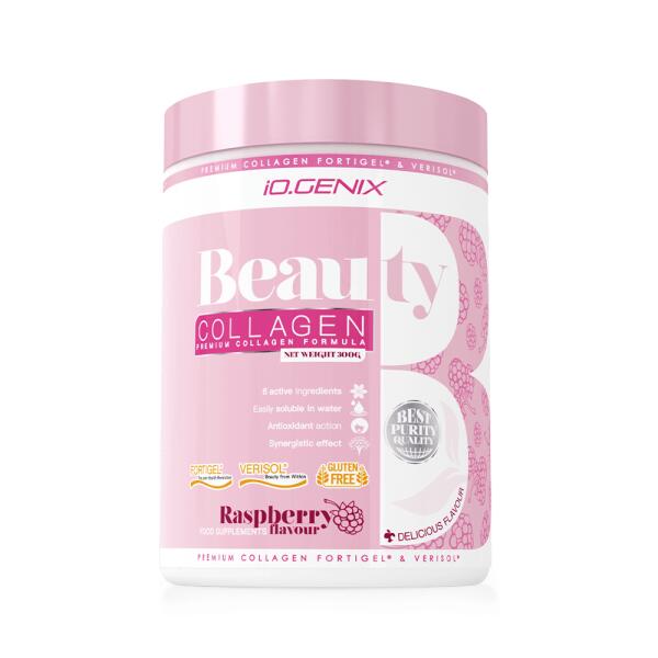 IO.GENIX Beauty Collagen - 300g Blauwe Framboos IO.Genix