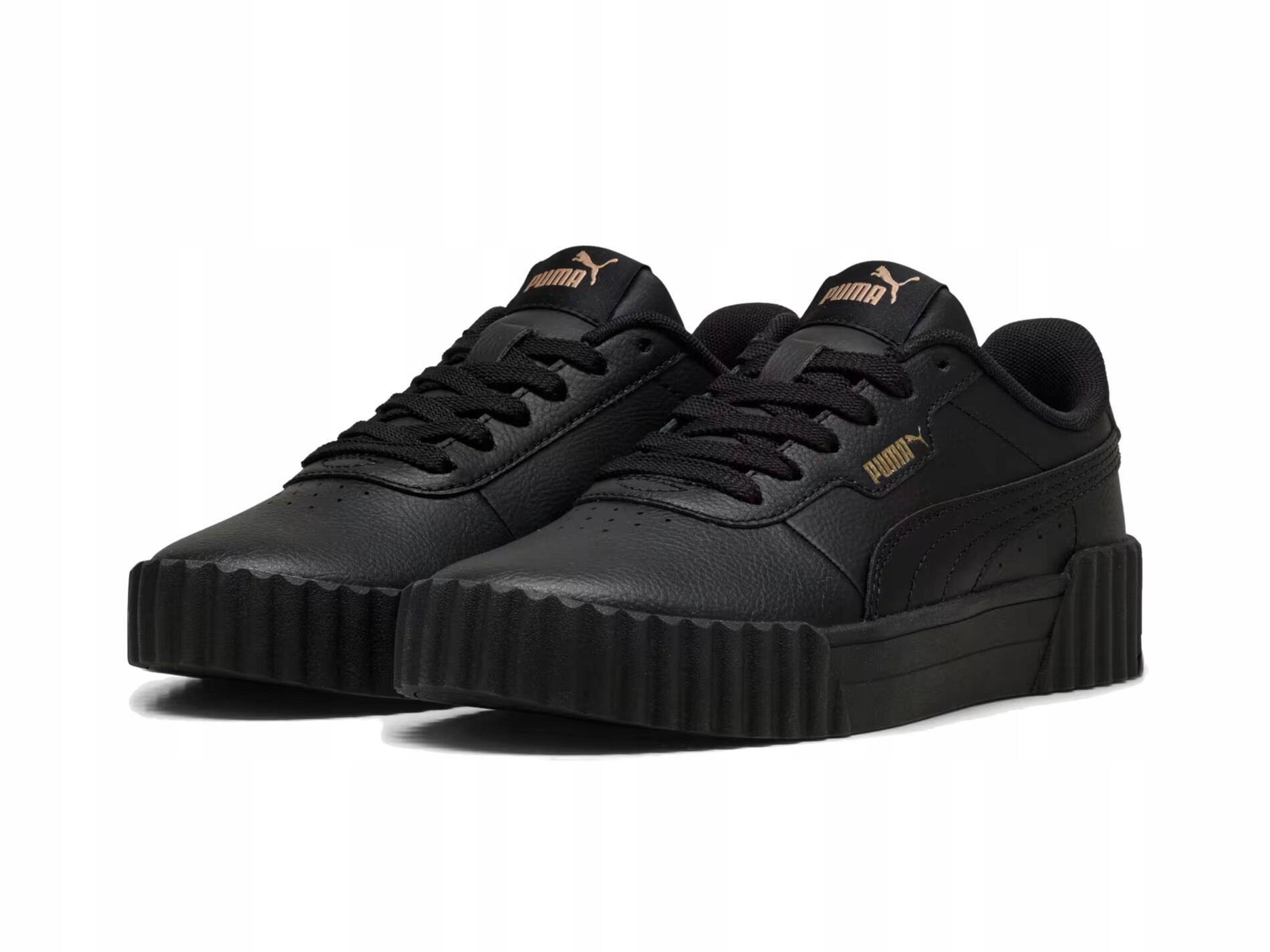 Baskets Puma Carina 3.0 Jr, Noir, Enfants 7/7