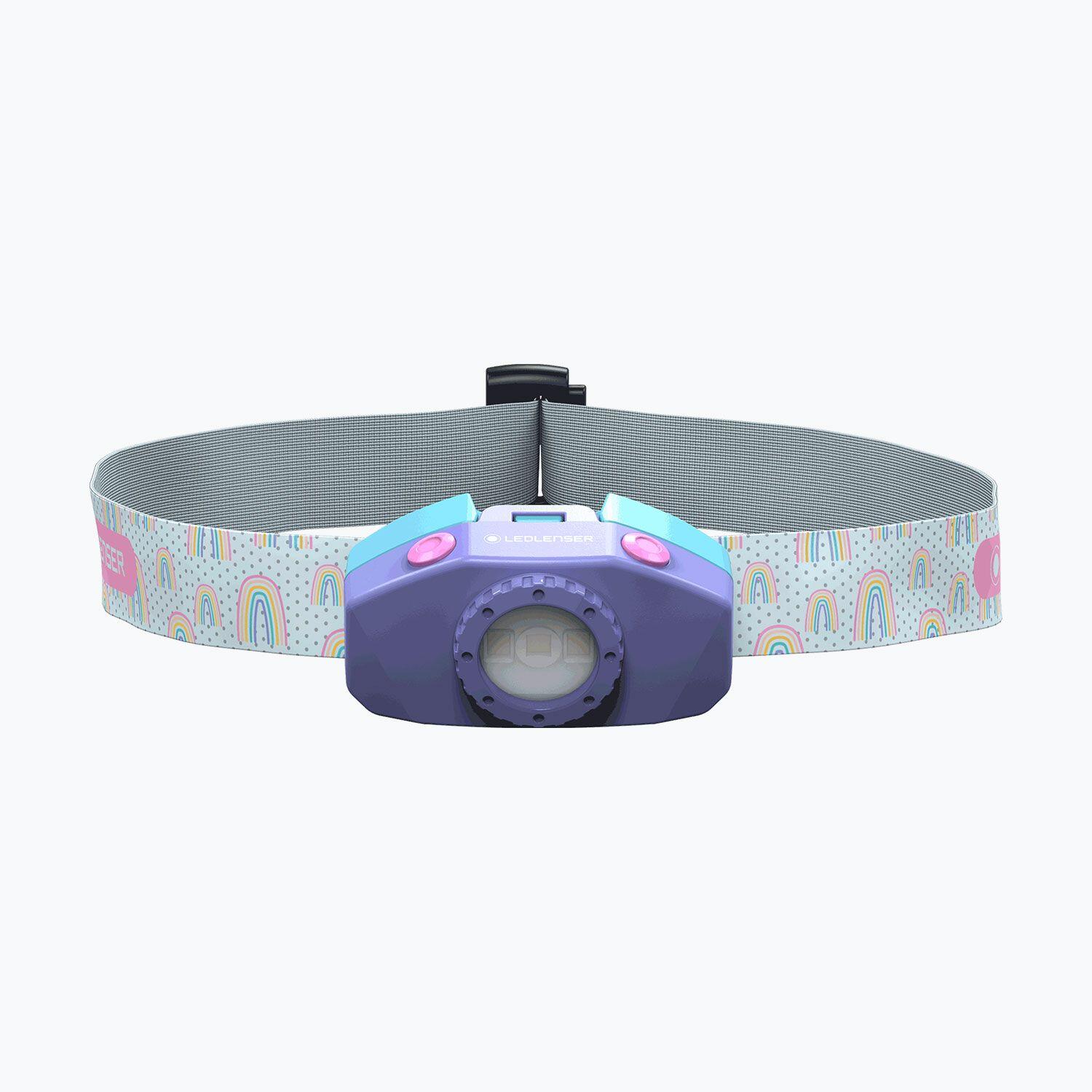 Lampe Frontale LED Randonnée pour enfant KIDLED2 motif Rainbow - 40 Lumens 2/6