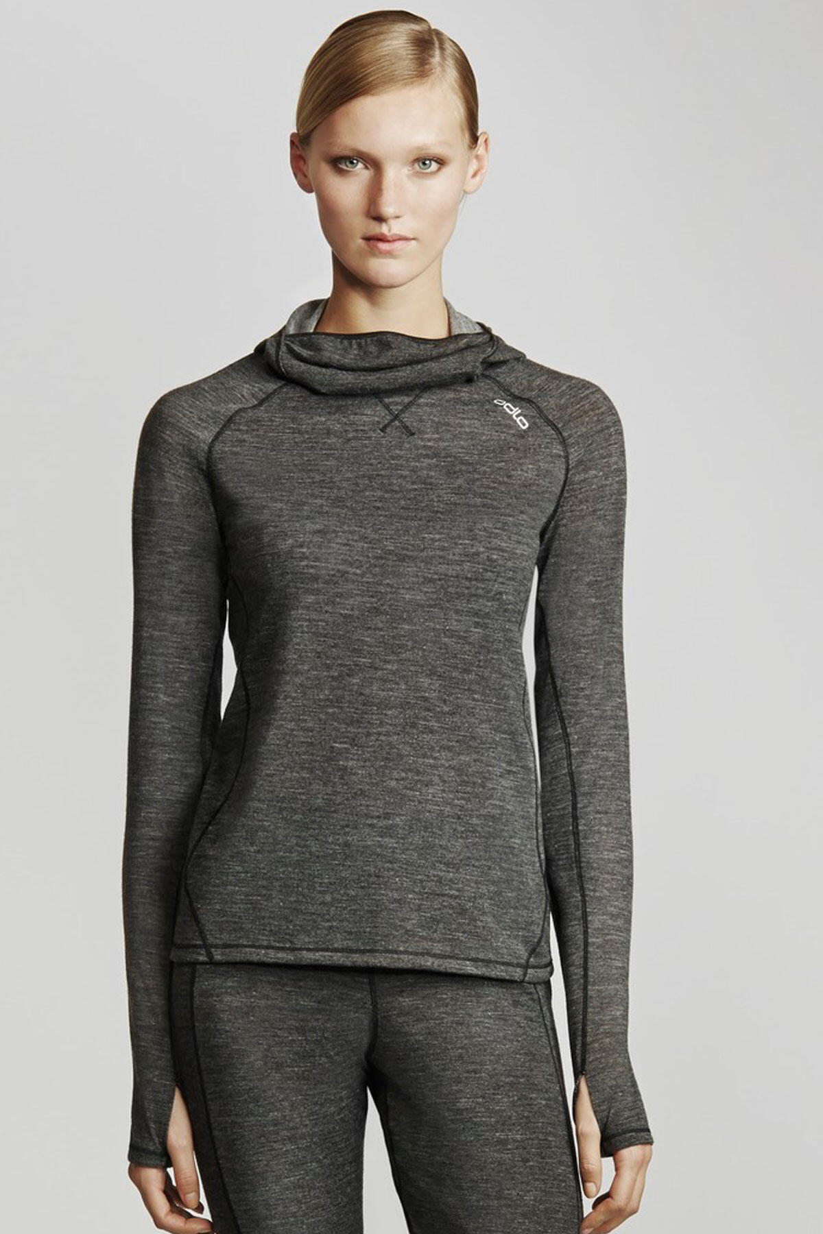 ODLO Women's Kinship X-Warm Merino Wool Base Layer Leggings 2/4