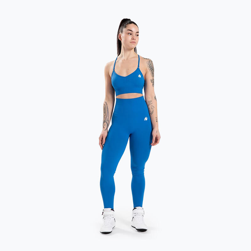 Olivia Sans couture Soutien-gorge de sport - Bleu /S
