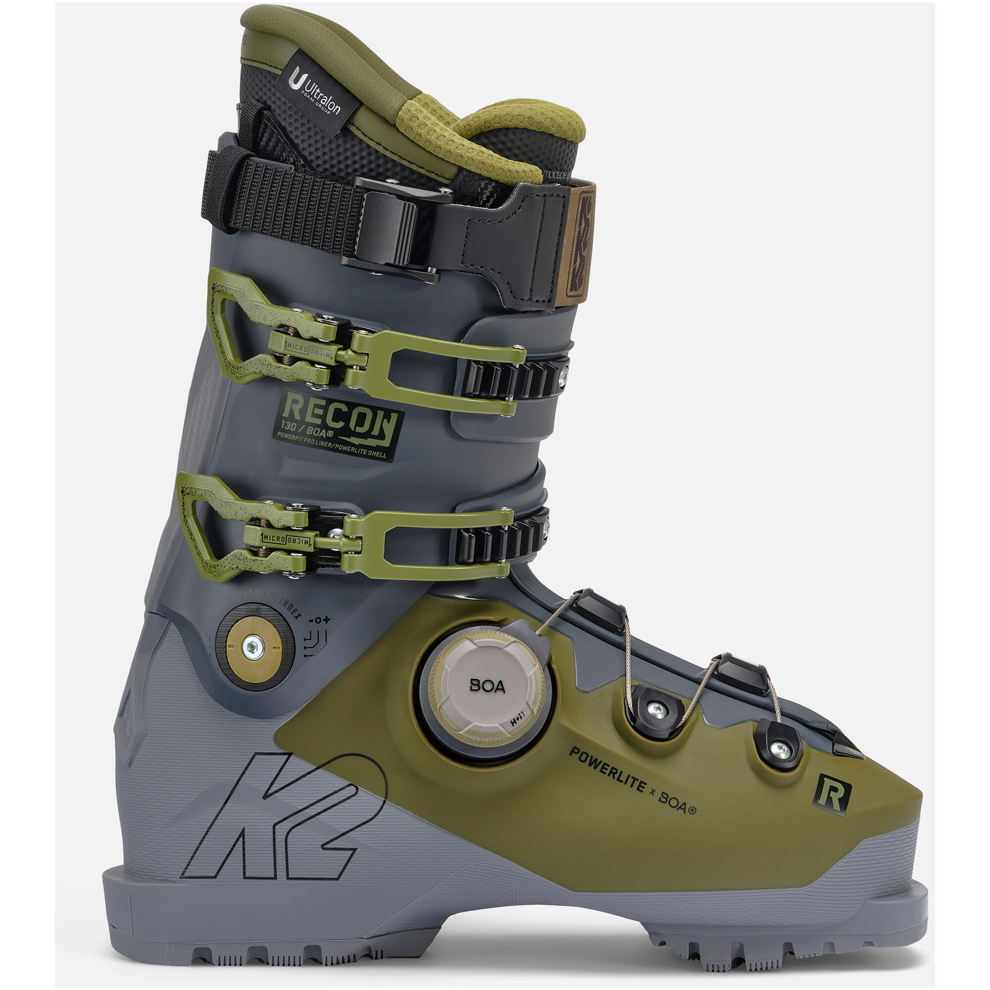 K2 Recon 130 BOA Scarponi Sci Uomo - 29.5 - Verde 2/4