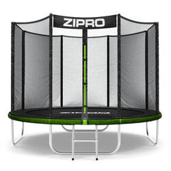 Trampoline rond Zipro Jump Pro 8FT 252cm avec filet de protection extérieur