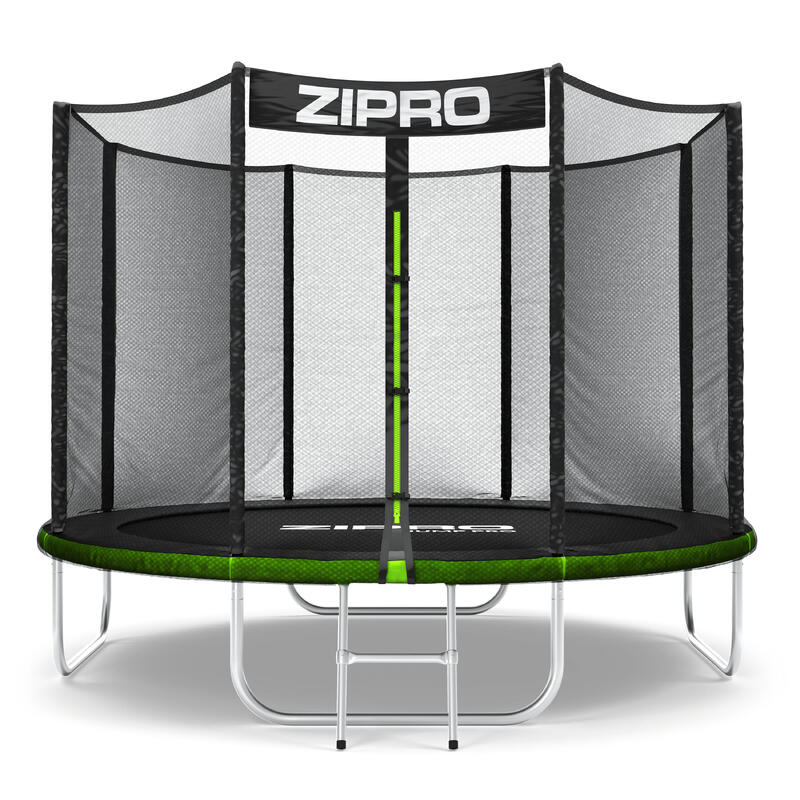 Trampoline rond Zipro Jump Pro 8FT 252cm avec filet de protection extérieur