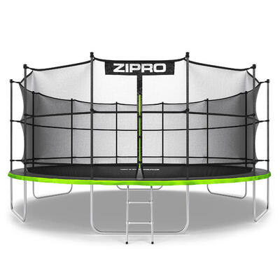 Trampolino rotondo Zipro Jump Pro con rete sicurezza interna 16 FT 496 cm
