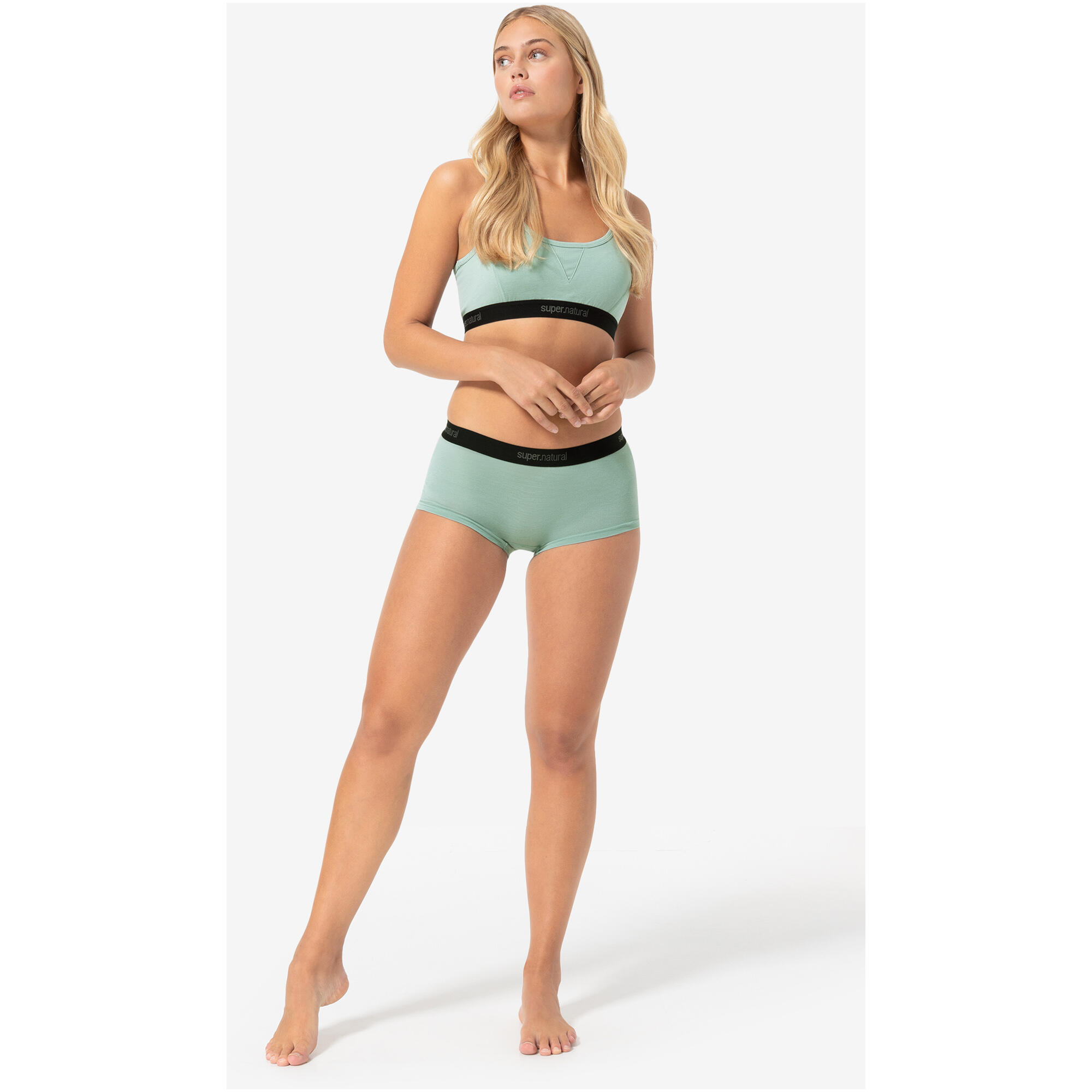 Bokserki sportowe damskie SUPER.NATURAL W Tundra 175 Boyfriend Hipster 3/5