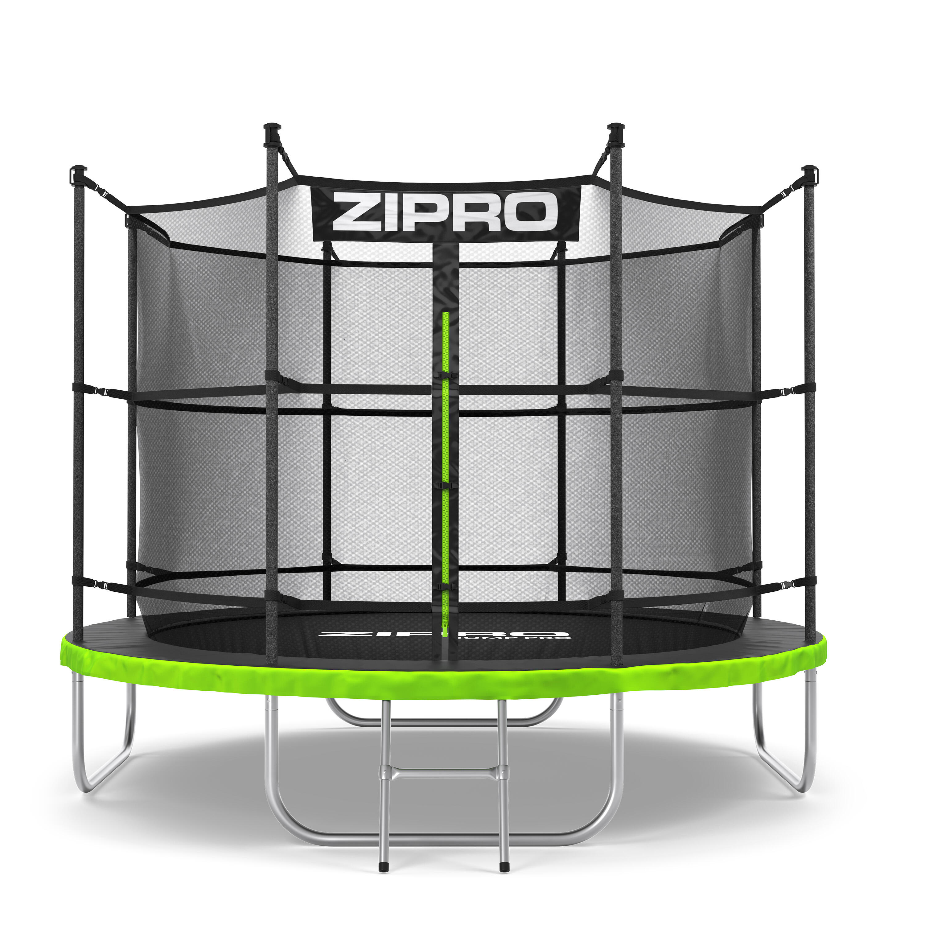 Trampoline ronde Zipro Jump Pro - 8FT 252 cm - met veiligheidsnet intern 1/7