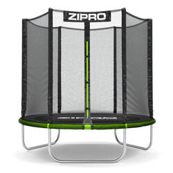 Trampoline rond Zipro Jump Pro 6FT 183cm avec filet de protection extérieur