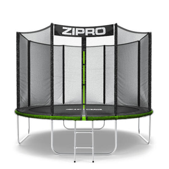 Trampolina ogrodowa Zipro Jump Pro z siatką zewnętrzną 10FT 312cm