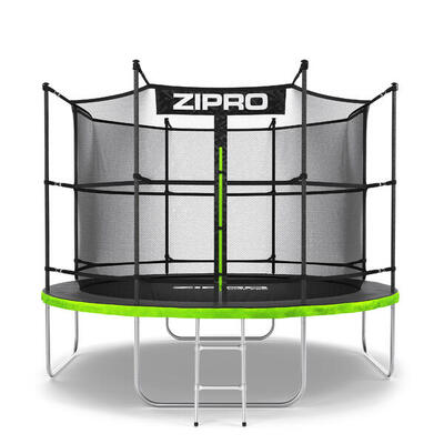 Trampoline ronde zipro jump pro - 10ft 312 cm - met veiligheidsnet intern