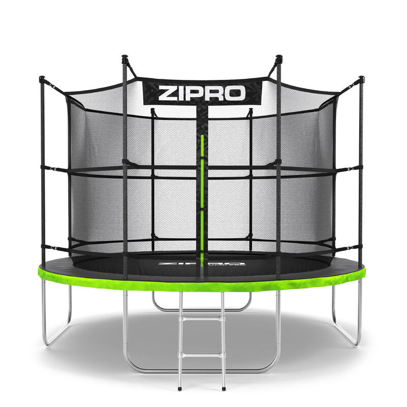 Trampolim redondo Zipro Jump Pro com rede de proteção interior 10FT 312 cm