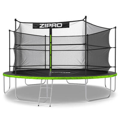 Trampoline ronde zipro jump pro - 14ft 435 cm - met veiligheidsnet intern