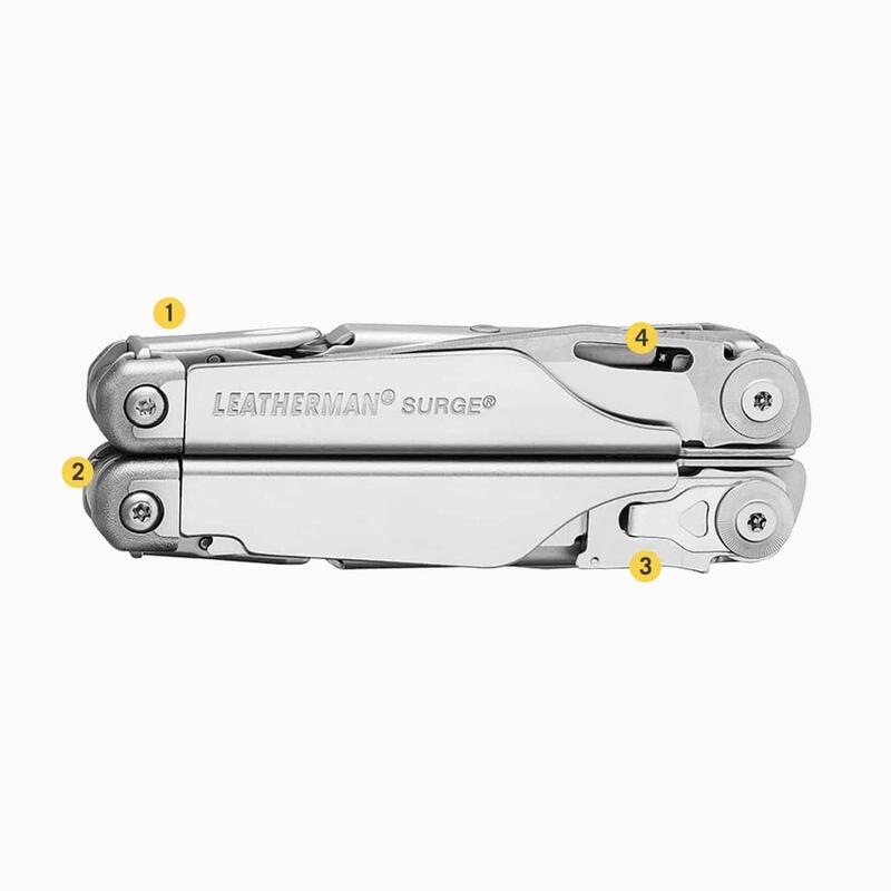 Multi Tool Leatherman SURGE Silver cu 21 de functii 830165