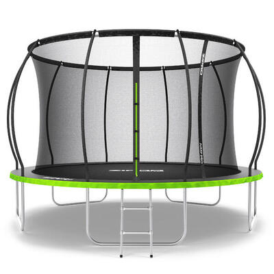 Trampolina ogrodowa Zipro Jump Pro Premium z siatką wewnętrzną 12FT 374cm