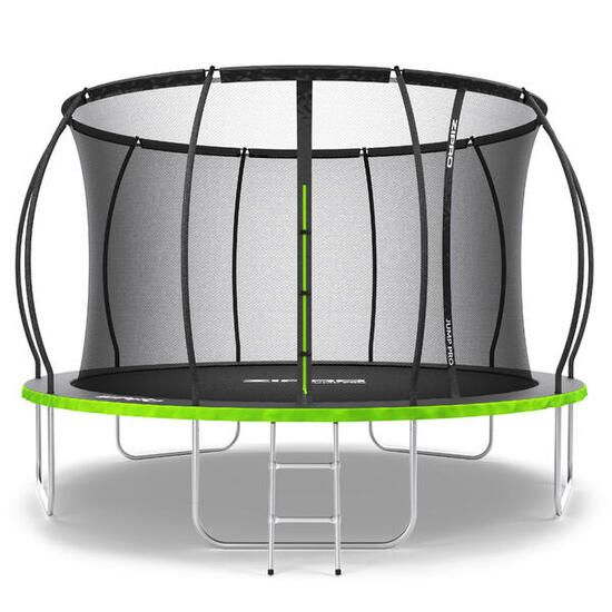 Trampolina ogrodowa Zipro Jump Pro Premium z siatką wewnętrzną 12FT 374cm