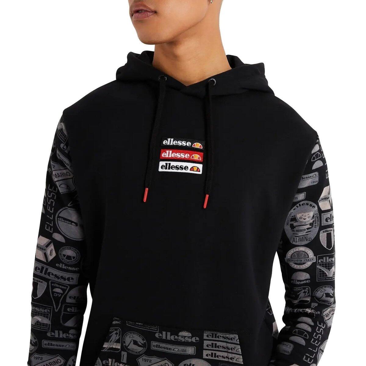 Bluza męska z kapturem Ellesse Endol Oh Hoody wielokolorowa 3/3