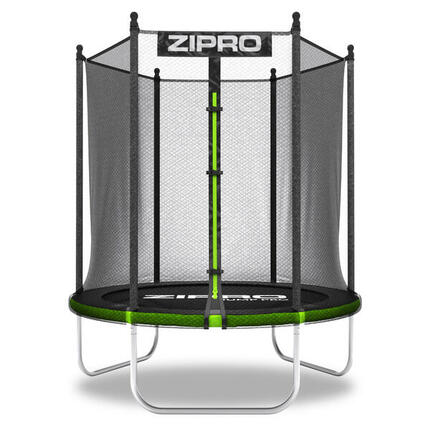 Trampoline rond Jump Pro 4FT 127 cm avec filet de protection extérieur