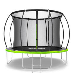 Trampoline rond Zipro Jump Pro Premium 10FT 312cm filet de protection intérieur