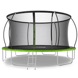 Trampoline rond Zipro Jump Pro Premium 14FT 435cm filet de protection intérieur