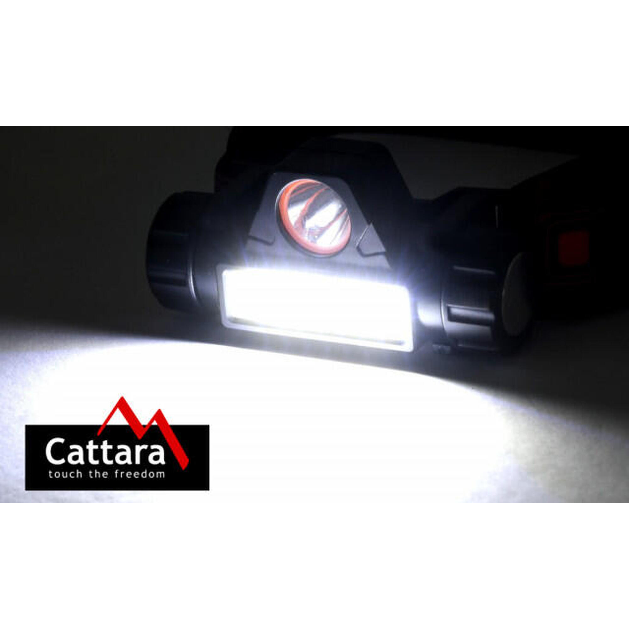 Lanterna frontala reincarcabila 120 lm Cattara