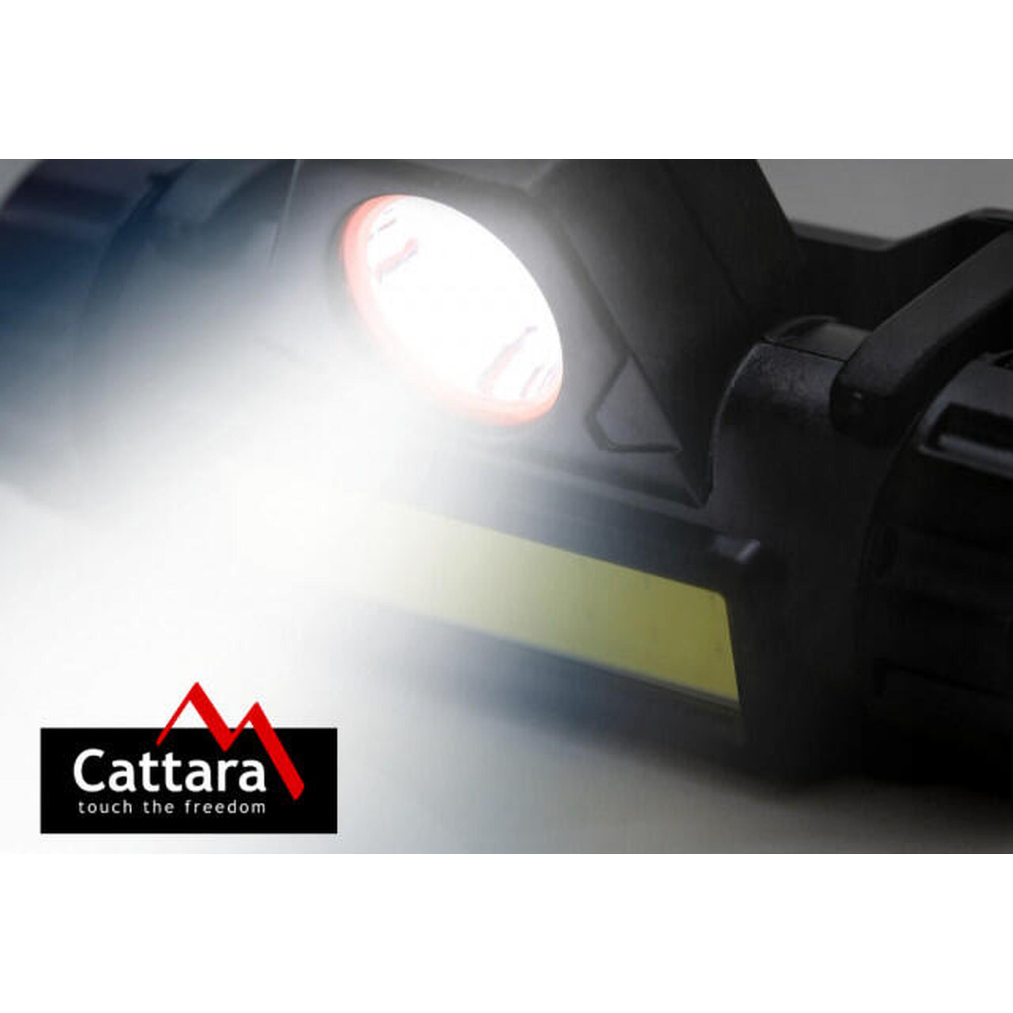 Lanterna frontala reincarcabila 120 lm Cattara