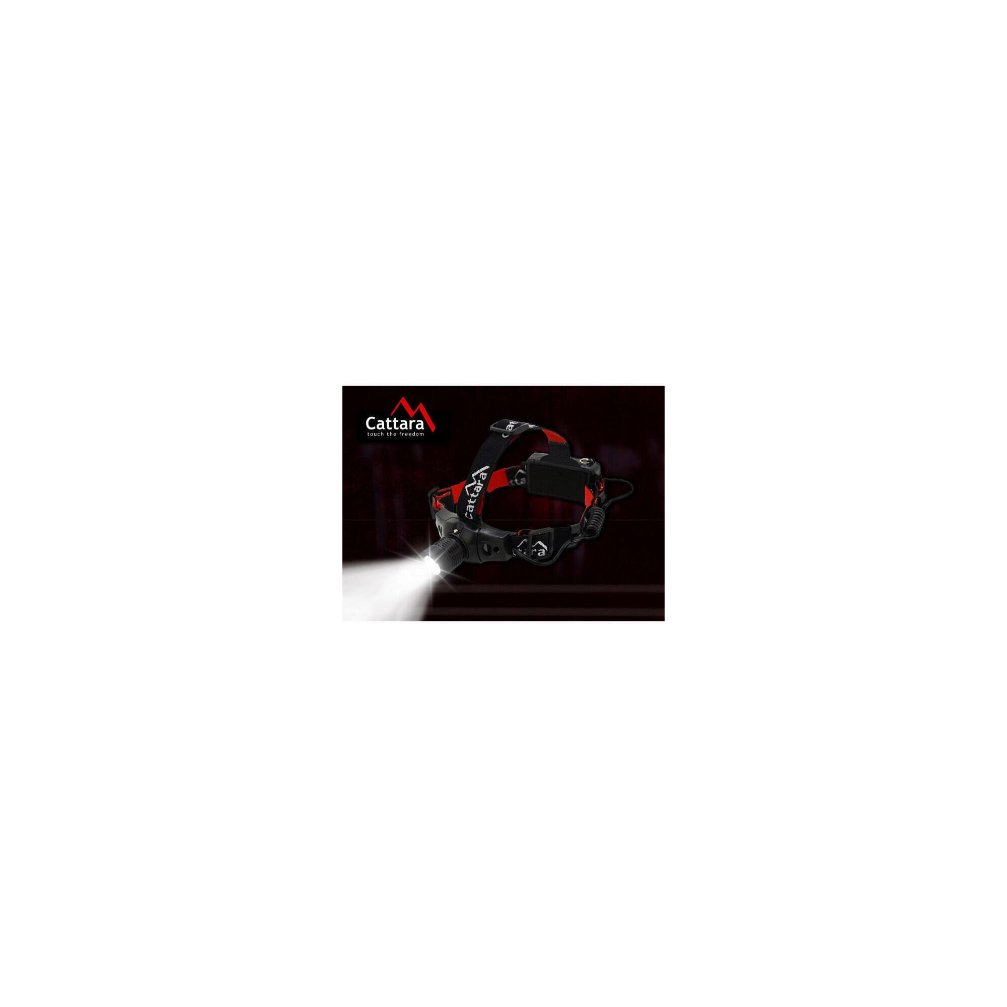 Lanterna frontala LED 180 lm Zoom Cattara
