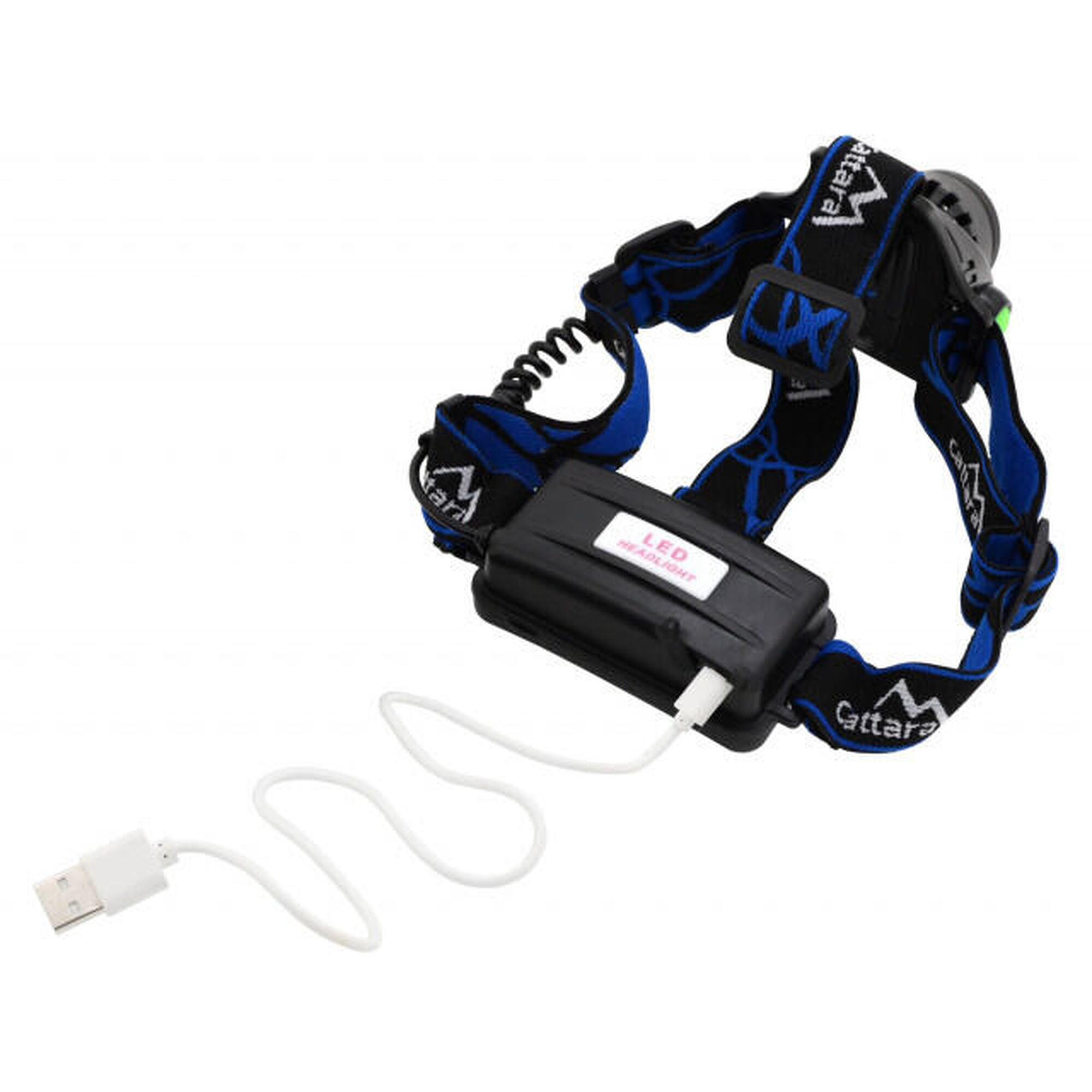 Lanterna frontala LED 570 lm Zoom Cattara