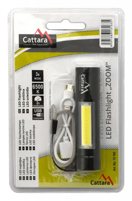 Przenośna ładowalna latarka LED 120 lm Cattara 6/6