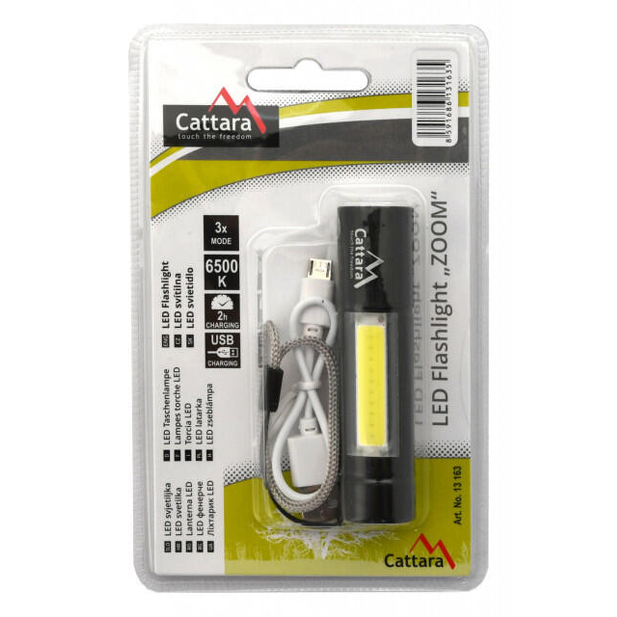 Lanterna reincarcabila LED 120 lm Cattara