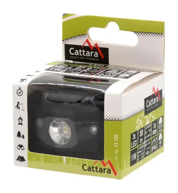 Latarka czołowa LED 80 lm Cattara 6/6